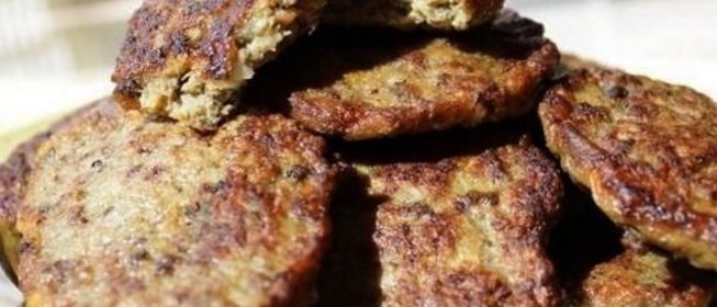 Оладьи из рубленой печени