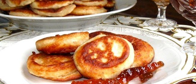 Оладьи на кислом молоке