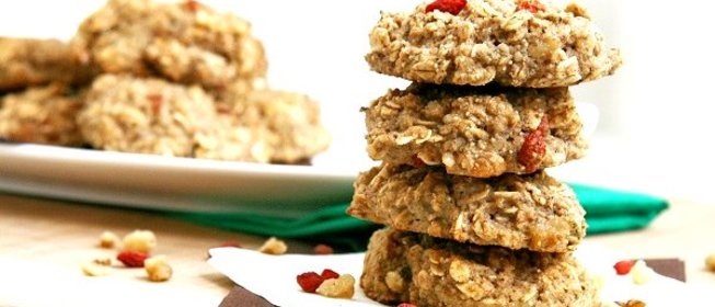 Диетическое овсяное печенье с творогом