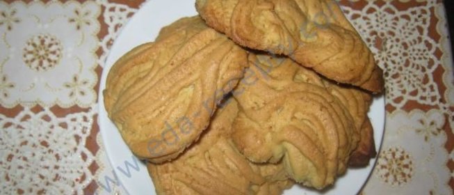 Песочное печенье через мясорубку кудрявое