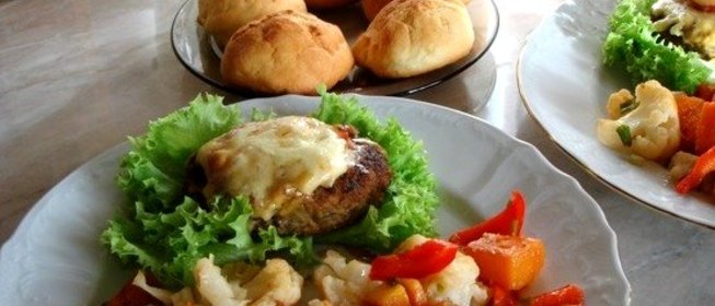 Цветная капуста жареная с овощами