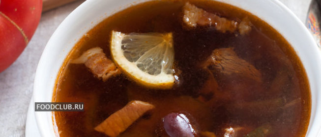 Солянка мясная