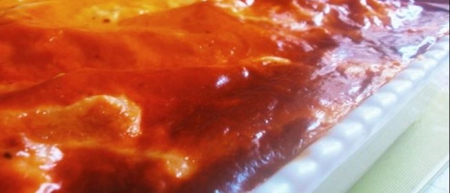 Картофельная запеканка с куриным фаршем и грибами