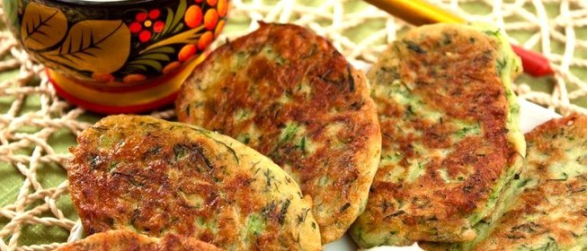 Оладьи из кабачков