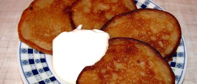 Блинчики из гречневой муки