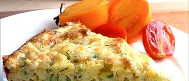 Кабачковая запеканка с сыром