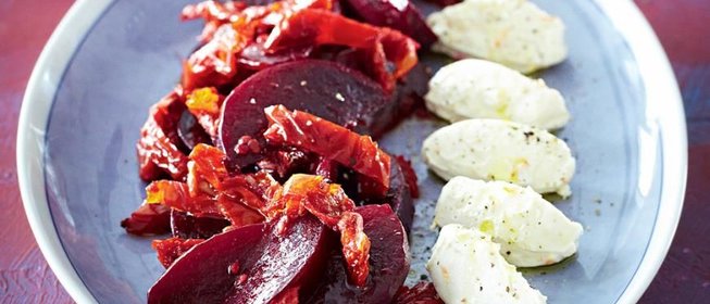 Закуска из печеной свеклы