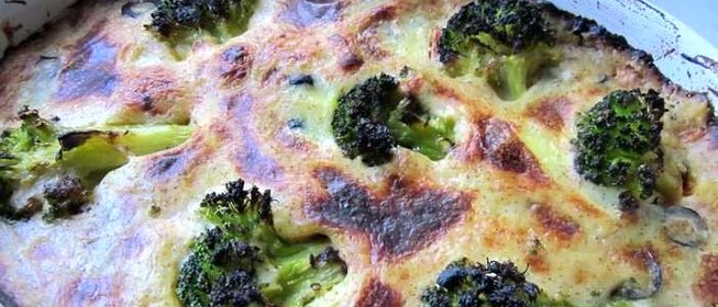 Постная запеканка