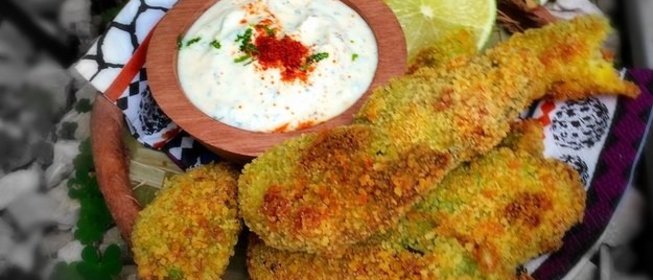 Авокадо в панировке