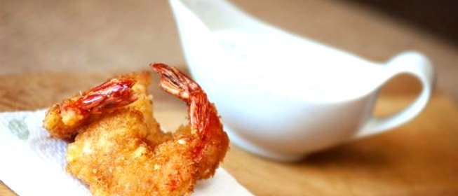 Креветки с пармезаном