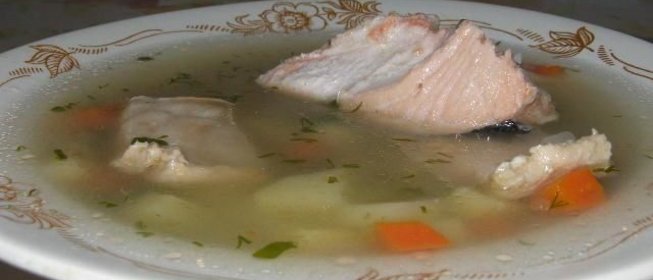 Уха из горбуши