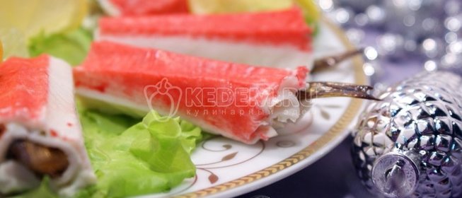 Закуска «Шпрота в новогодней шубе»