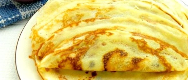 Блины на сливках