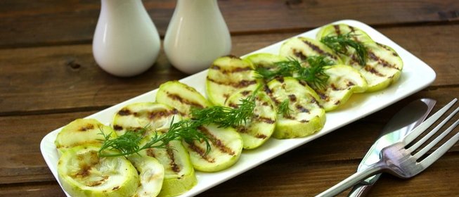 Кабачки жареные без масла