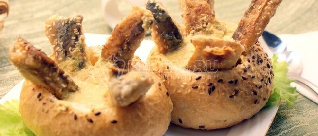 Рыбка с пряным соусом