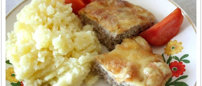 Запеканка из фарша