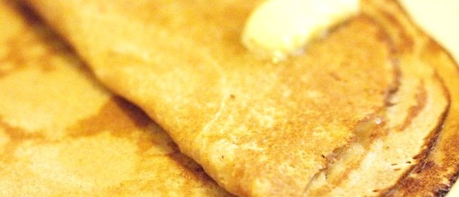 Гречневые тонкие блинчики