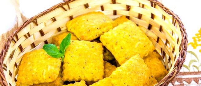 Сырное печенье