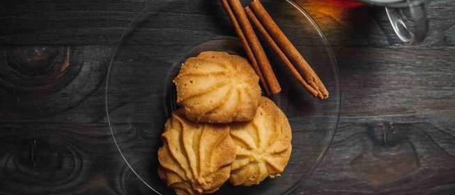 Danish butter cookies. Датское печенье