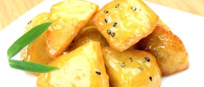 Глазированная медом репа