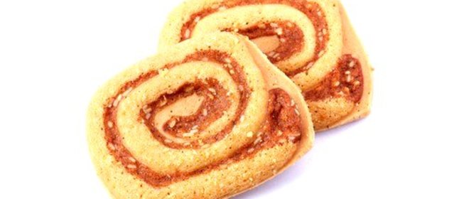 Творожное печенье с орехами