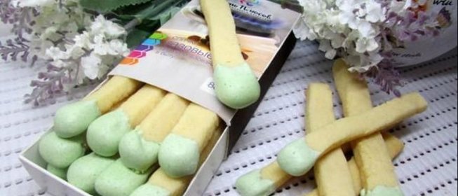 Песочное печенье Спички