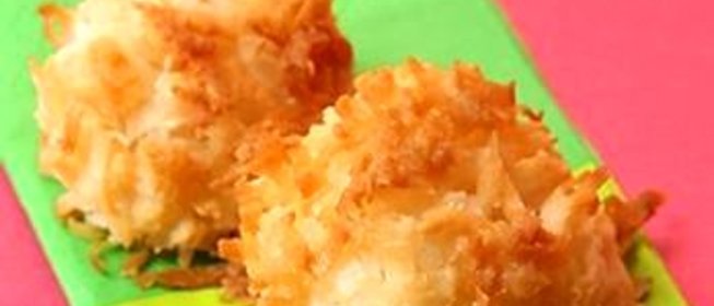 Кокосовое печенье со сгущенкой