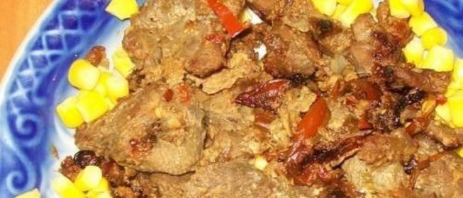 Медовое рагу из говядины