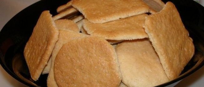 Постное печенье на рассоле
