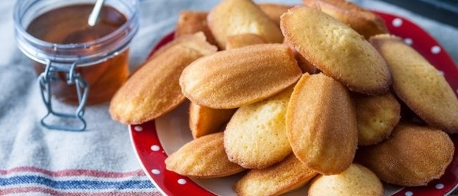 Медово-имбирное печенье Мадлен