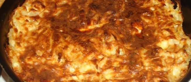 Запеканка из капусты с манкой