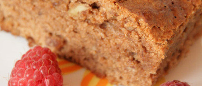 Шоколадное печенье с орехами