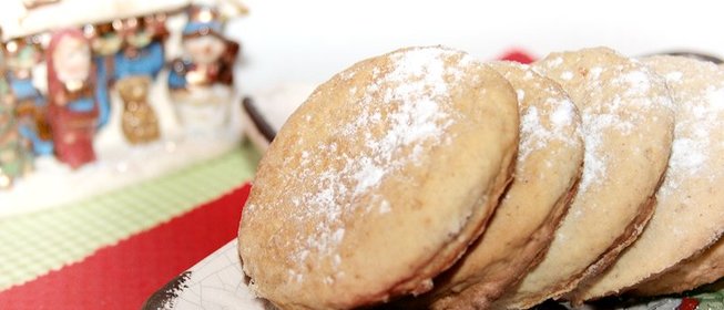 Яблочное печенье