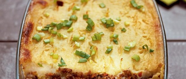 Картофельная запеканка с мясом