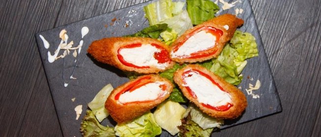 Перец, фаршированный сыром