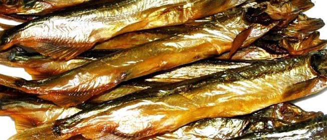 Мойва в коптильне