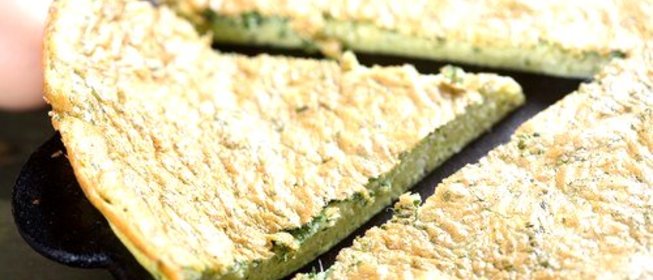 Запеканка из шпината и рикотты