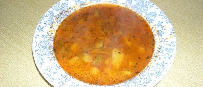 Рассольник овощной