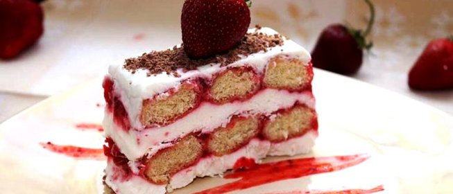 Клубничный тирамису