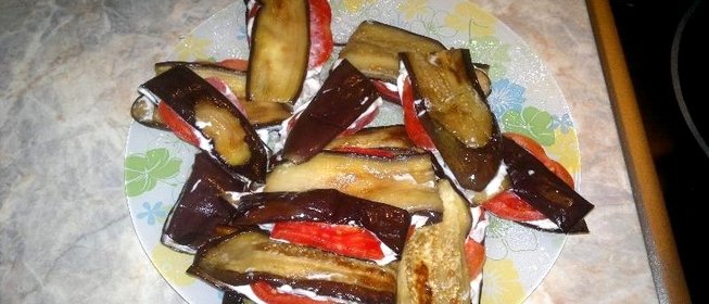 Тещин язык с чесноком и грецким орехом