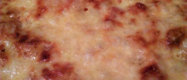 Картофельная запеканка с креветками