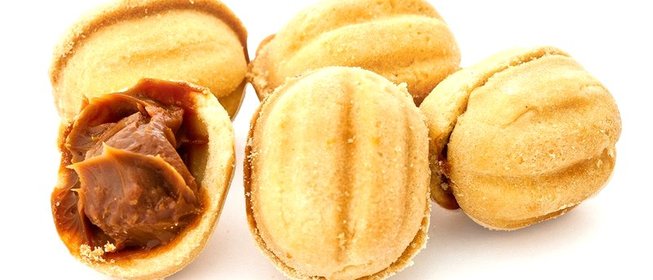 Печенье «Орешки» со сгущенкой