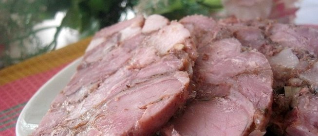 Свиная ветчина