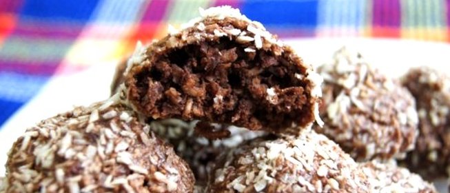 Шоколадно-кокосовое печенье