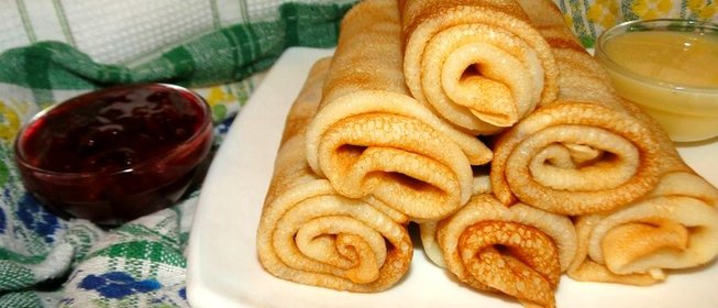 Блины на кефире и ряженке