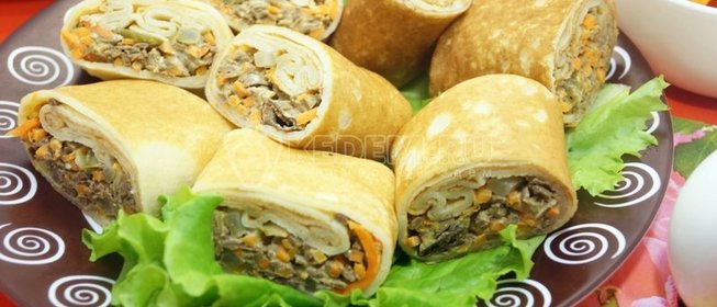 Блины с печенью «Закусочные»