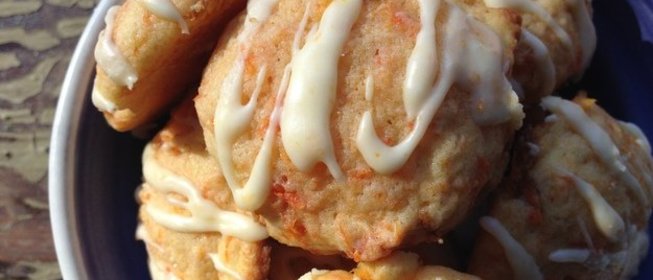 Морковное печенье