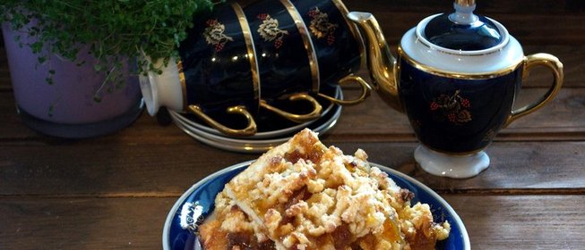 Печенье на кефире с вареньем