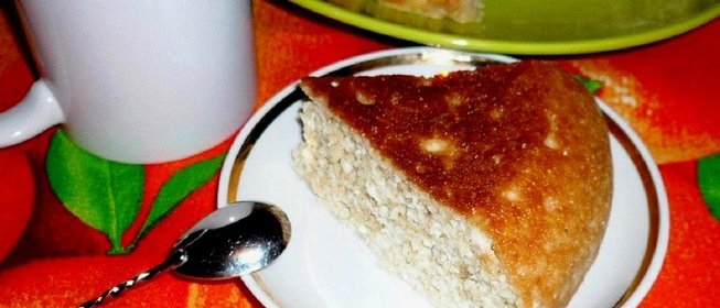 Нежная творожная запеканка с овсяными отрубями