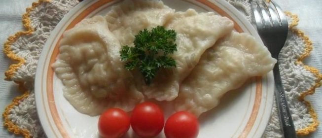 Вареники с сырой картошкой